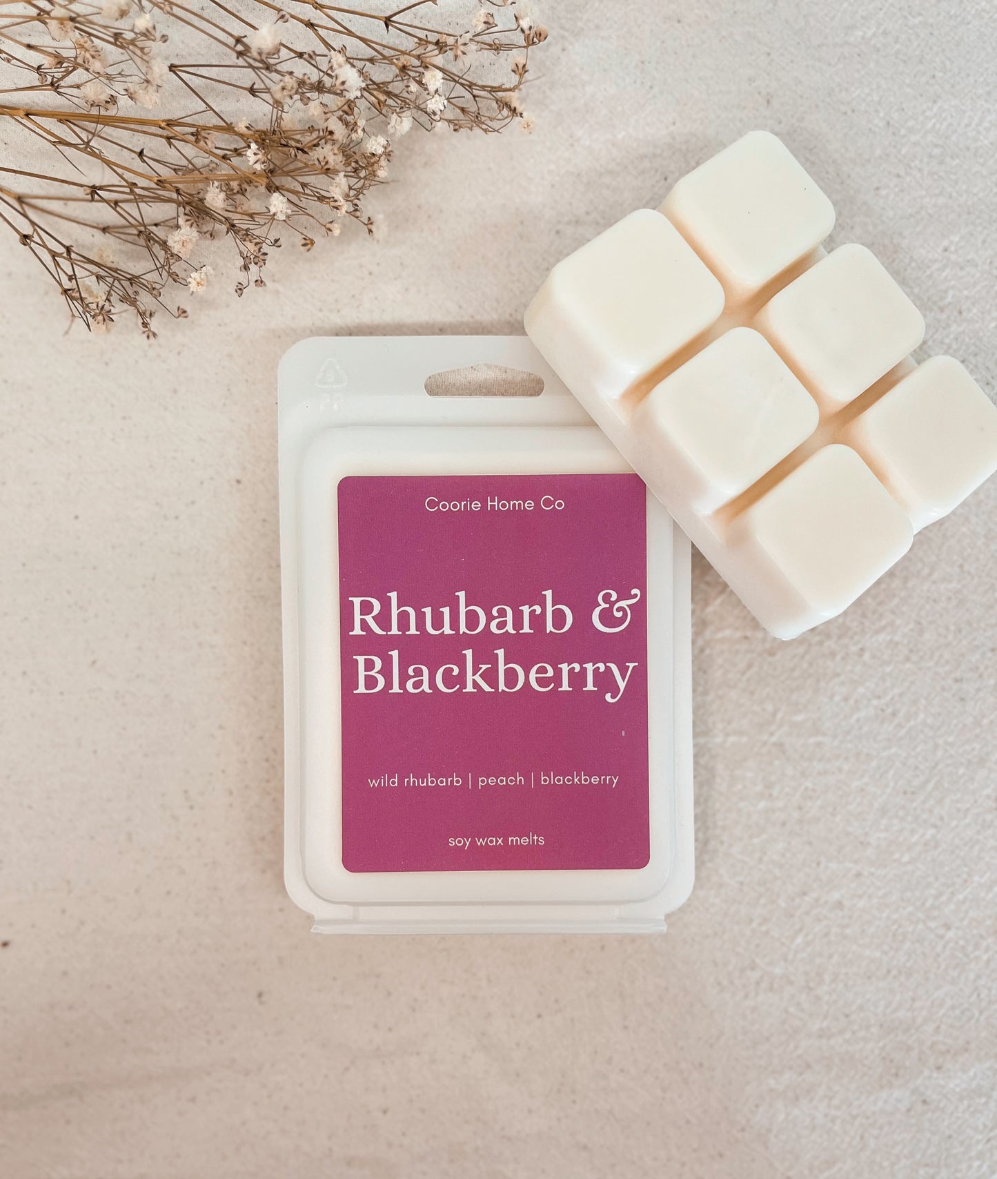 Rhubarb & Blackberry Wax Melt