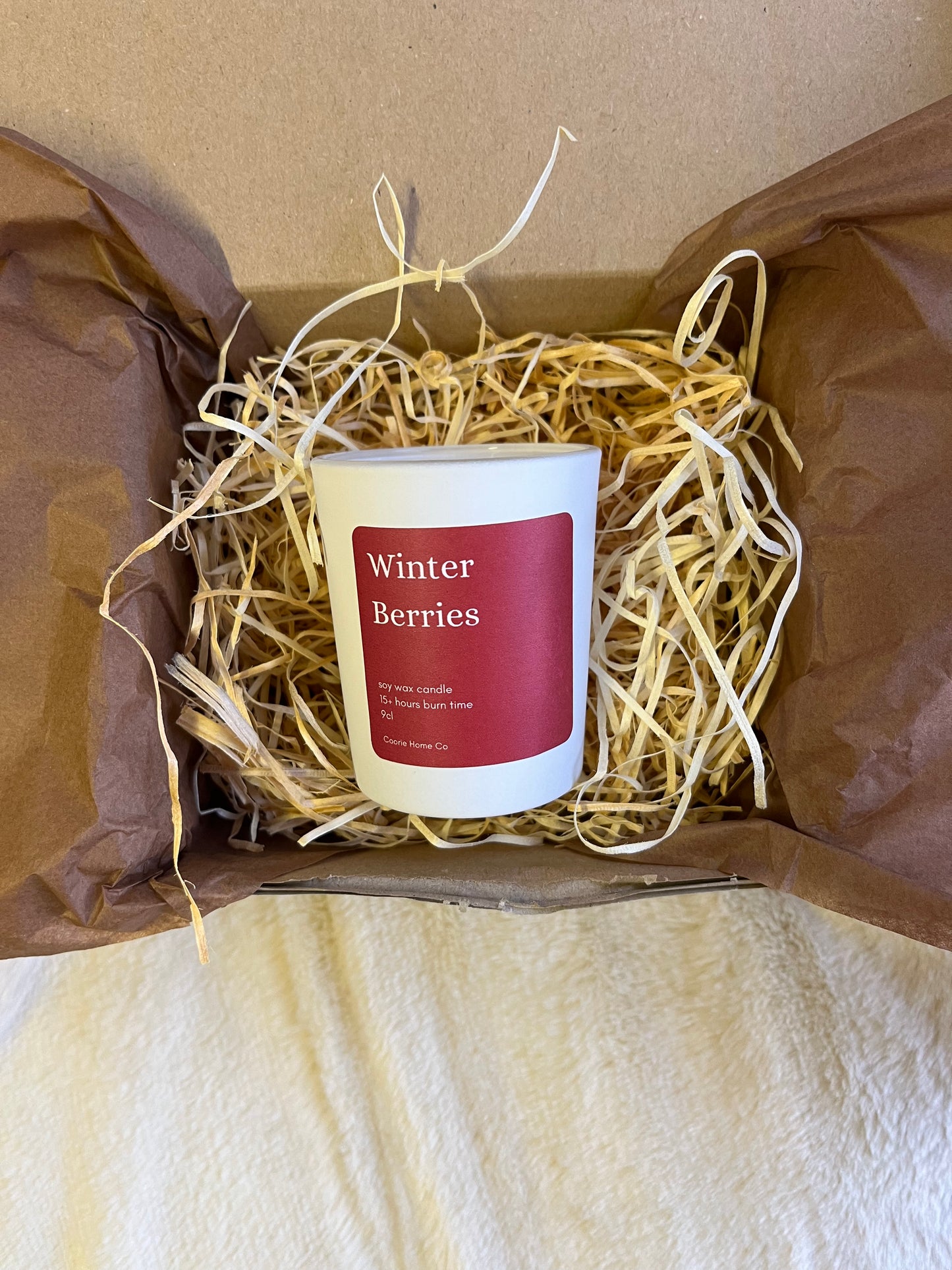Winter Berries Candle