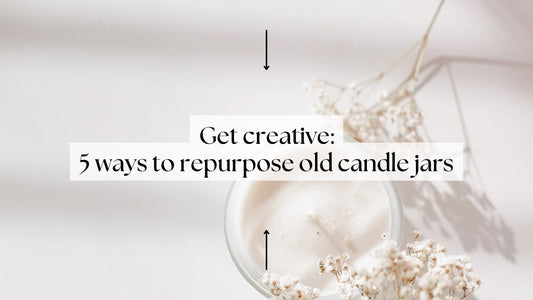 Get Creative: 5 Ways to Repurpose Old Candle Jars