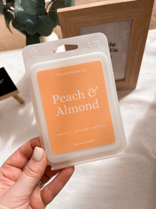 Peach & Almond Wax Melt