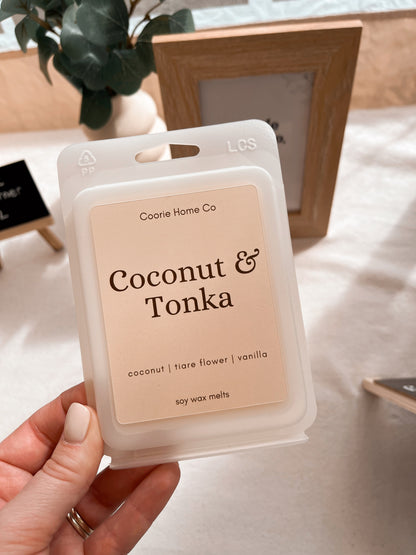 Coconut & Tonka Wax Melt