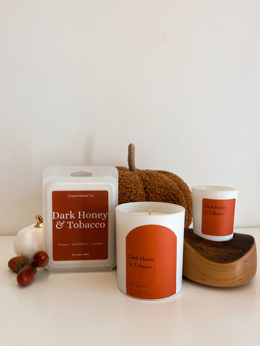 Dark Honey & Tobacco Candle