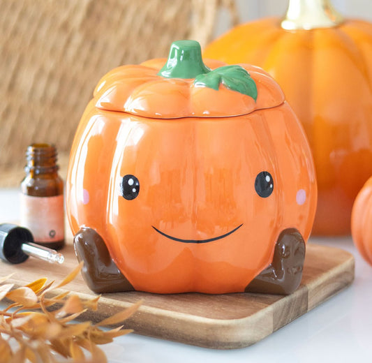 Cute pumpkin wax burner